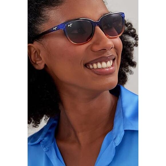 NWT Maui Jim Women's Polarized Cat Eye Sunglasses, Small - Picture 4 of 4